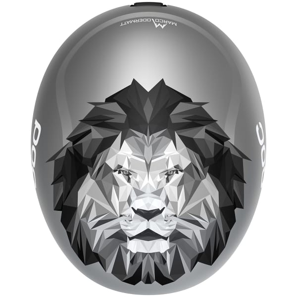 Casque de ski POC SKULL DURA JR MARCO ODERMATT ED ARGENTITE SILVER