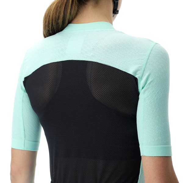 Maillot vélo UYN LADY BIKING LIGHTSPEED OW SHIRT BROOK GREEN/BLACK