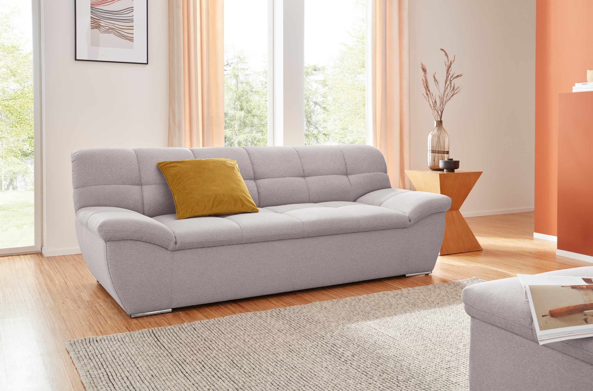 DOMO collection 2-Sitzer »Lagoa, moderne Sitzheftung, bequem und komfortabel« frei im Raum stellbar, in grosser Farbauswahl