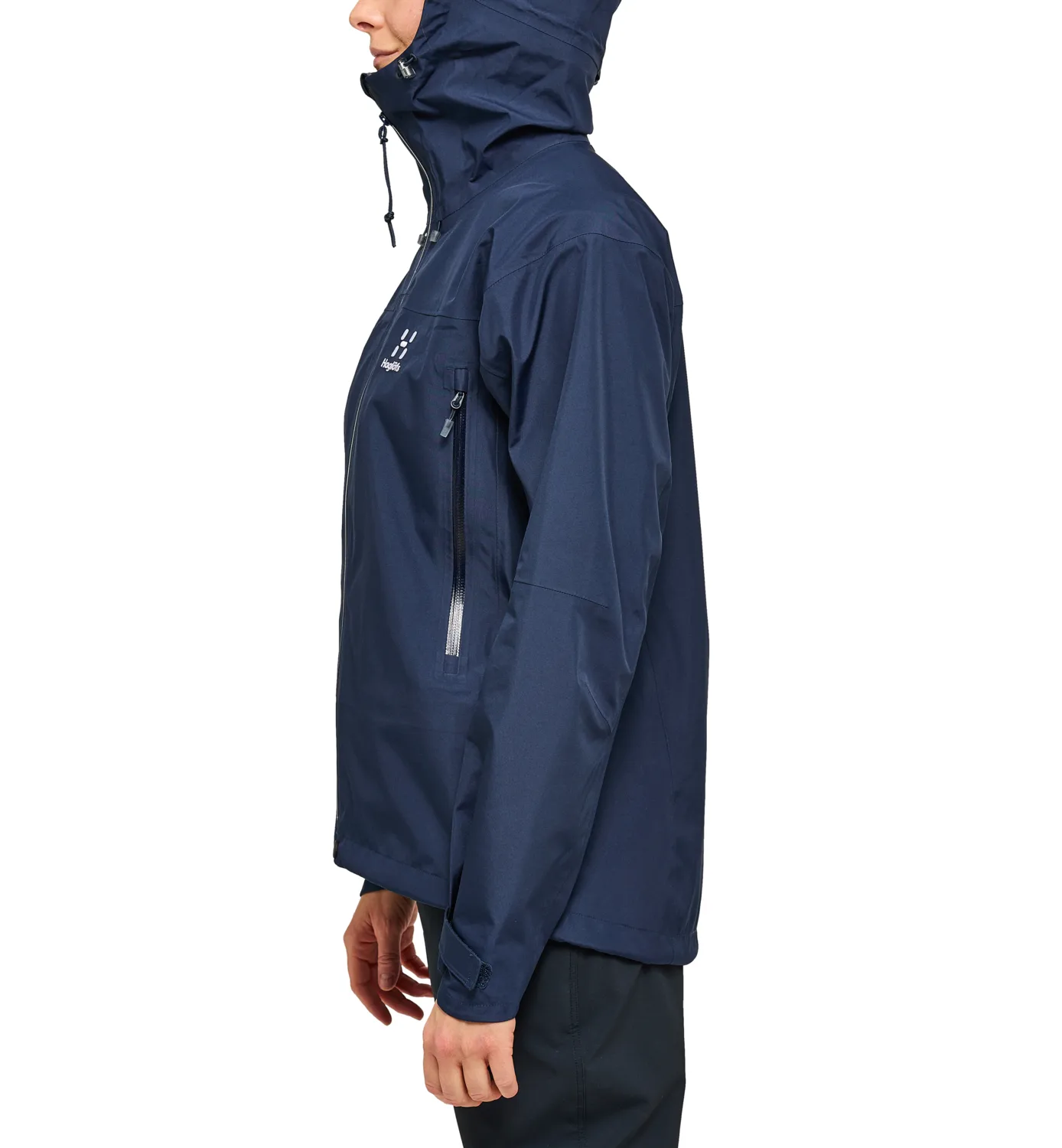 Haglöfs Roc Flash Gtx Jacket Women Tarn Blue