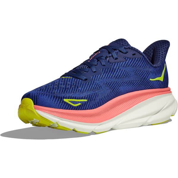 Chaussure running HOKA ONE ONE CLIFTON 9 W EVENING SKY / CORAL