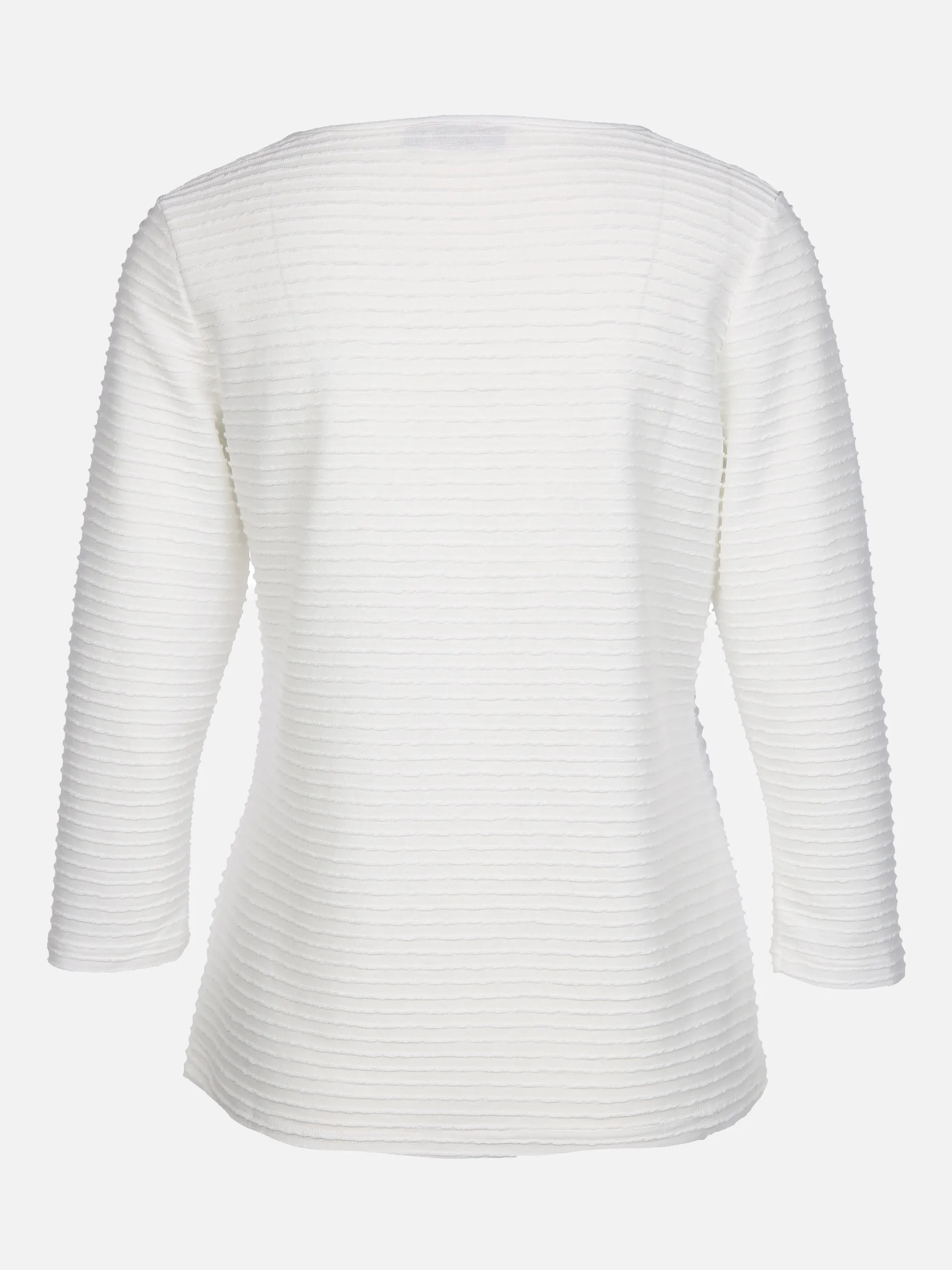 Damen Struktur Shirt mit 3/4 Arm