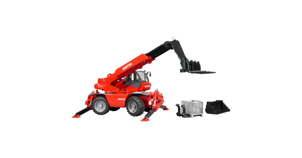 bruderManitou MRT 2150 telescooplader Modelvoertuig  (02129)
