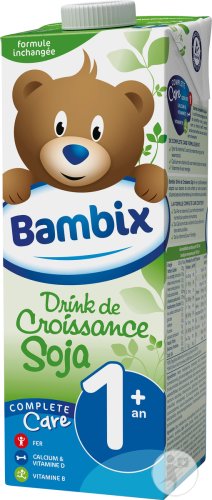 Bambix Drink De Croissance Soja 1+ An 1L
