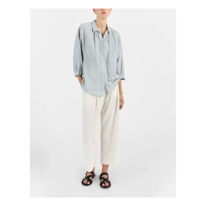 Masscob Chemise Camarosa Lin | Bleu