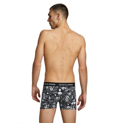 Boxer homme Jacsugar Skull Trunks 3 Pack. Noos JACK JONES