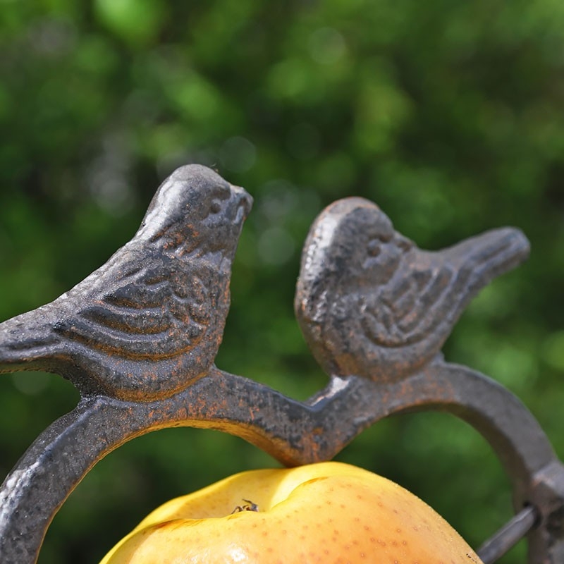 Pique pomme oiseaux à planter 16x122cm