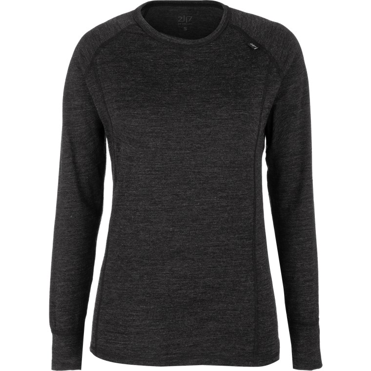 2117 of Sweden Pauki Tröja Dam Dk-Grey Melange