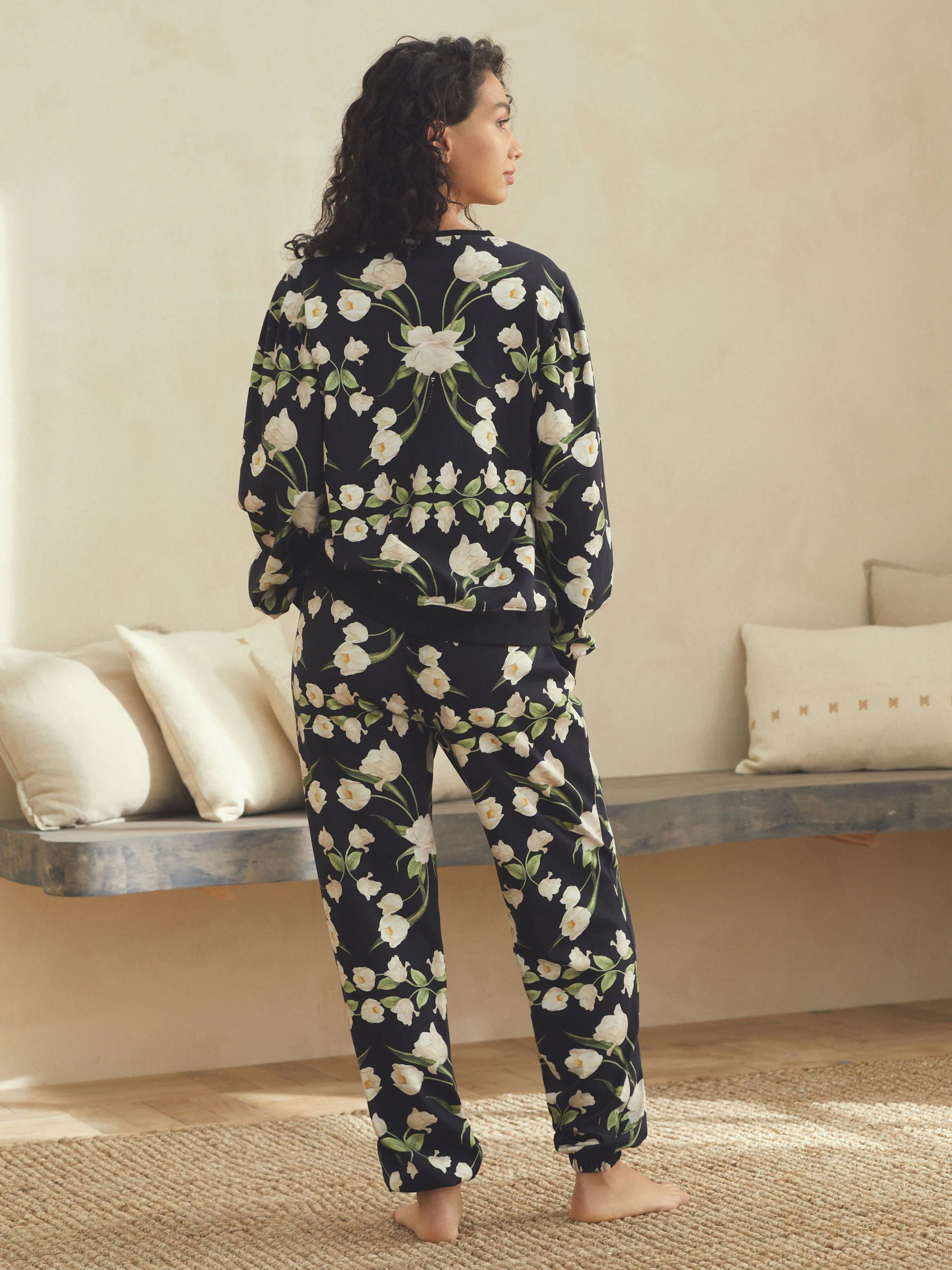 Zwart - B by Ted Baker 100% Cotton Interlock Pyjamas