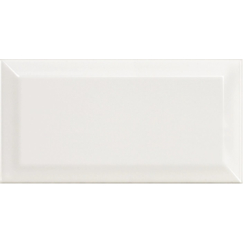 Wandtegel metro 10 cm x 20 cm keramiek wit 1,00 m²