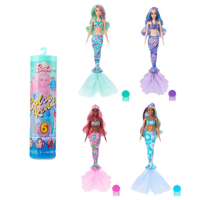Barbie - Color Reveal - Meerjungfrau - 1 Stück