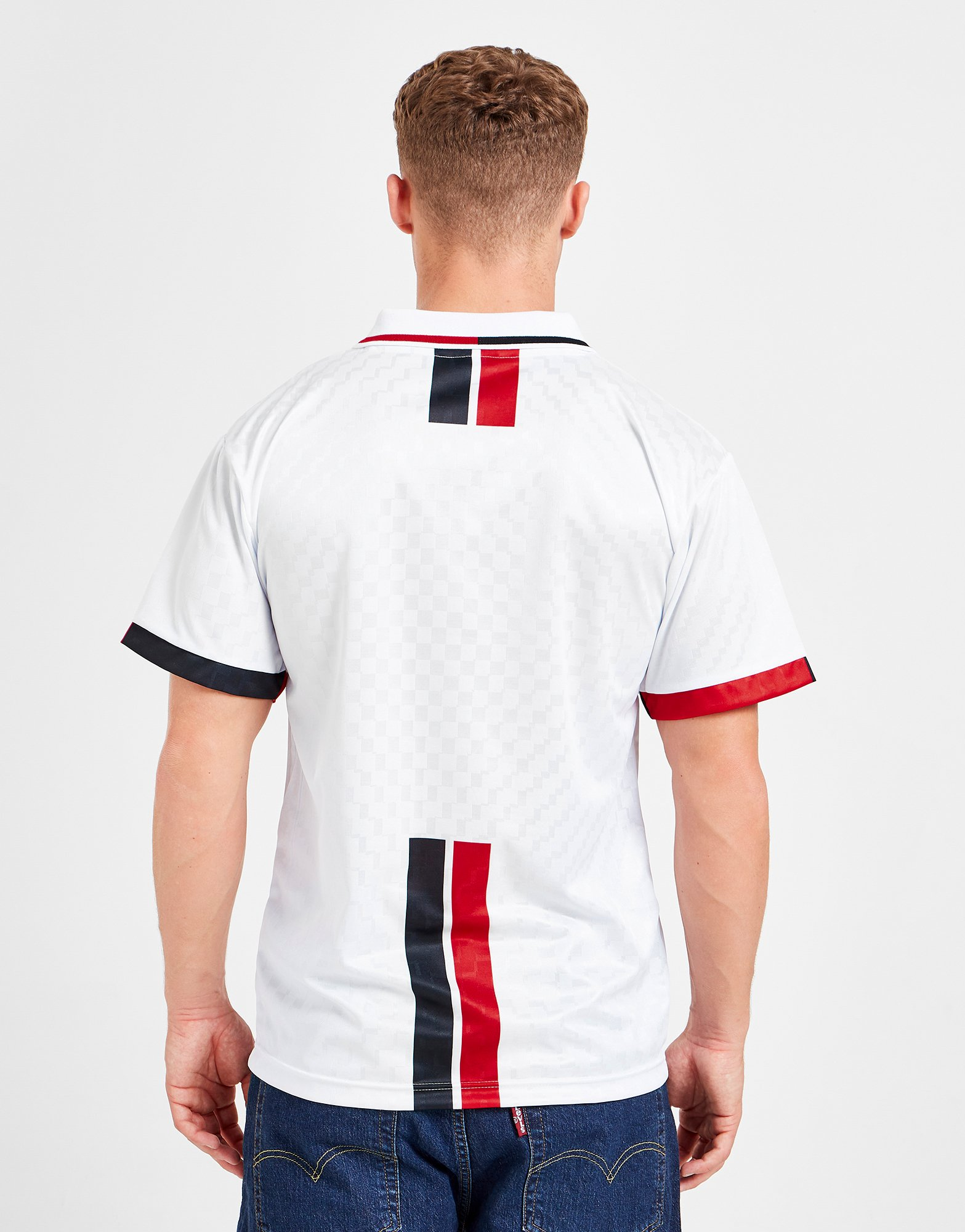Score Draw Maillot Rétro AC Milan '96 Match Extérieur Homme