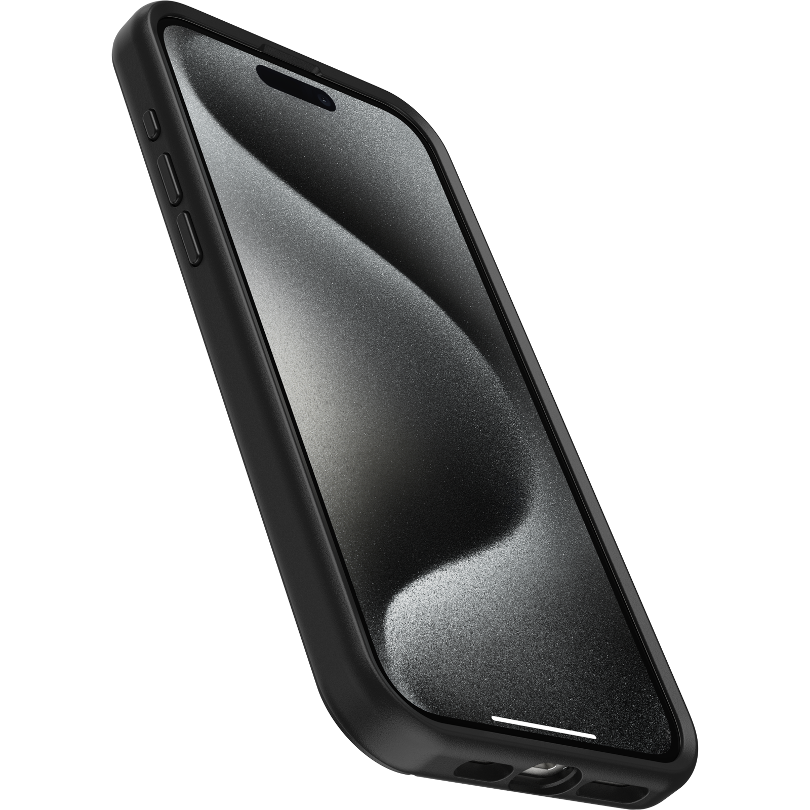 iPhone 15 Pro Max Hülle Symmetry Series Recycelter Kunststoff (77-92631) - Schwarz