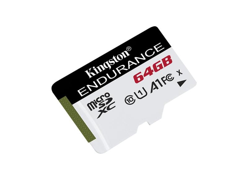 Kingston microSDXC-Karte High Endurance UHS-I U1 64 GB SD-Karte, UHS-I U1 A1, 64 GB