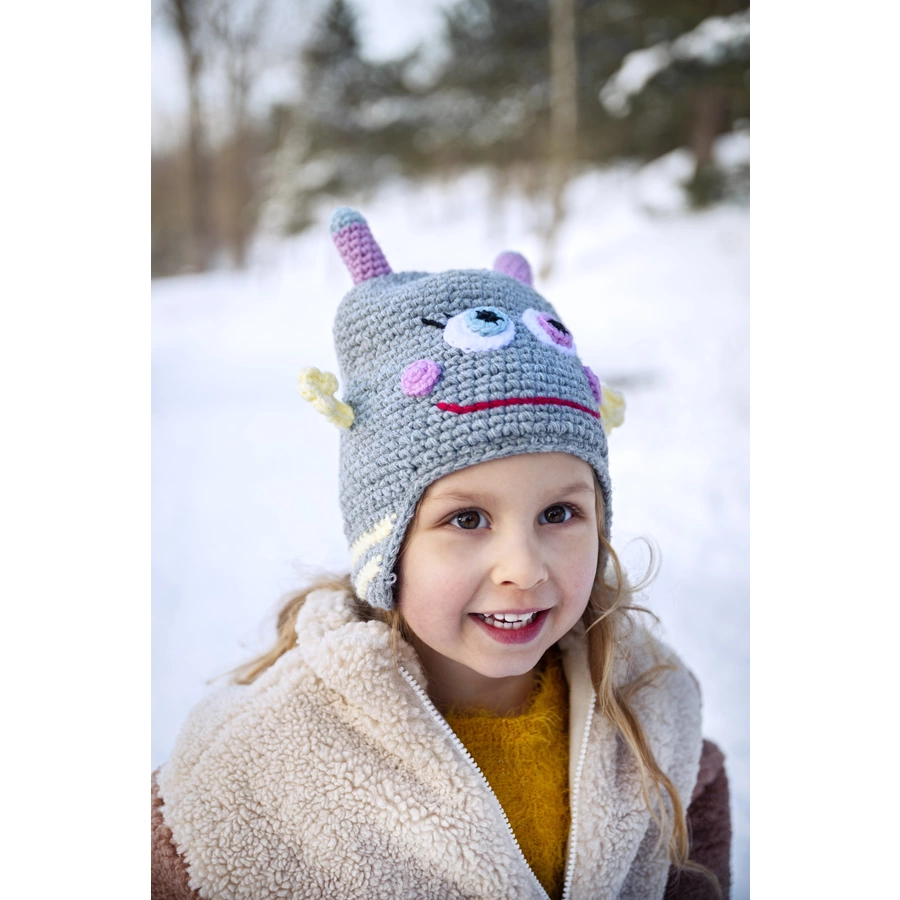 BARTS Beanie Monster heather grey