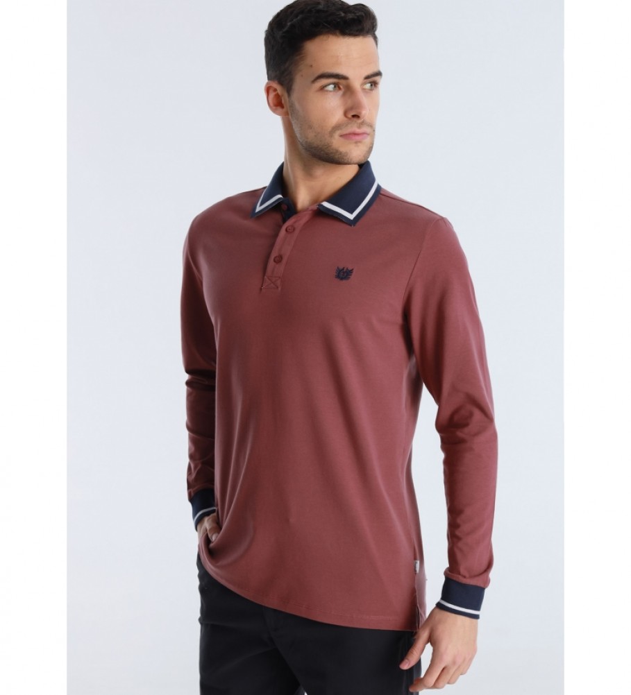 Polo Bendorff Jacquard Marrom