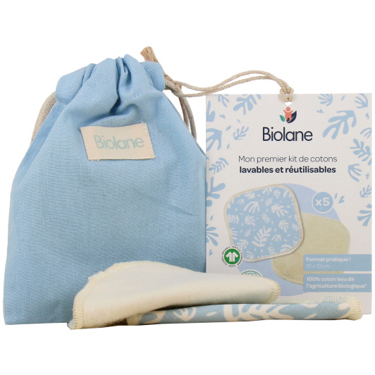 Biolane - Cotons lavables & réutilisables