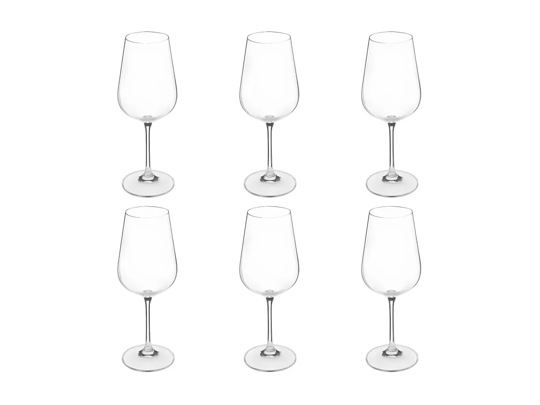 Lot de 6 Verres à Vin 