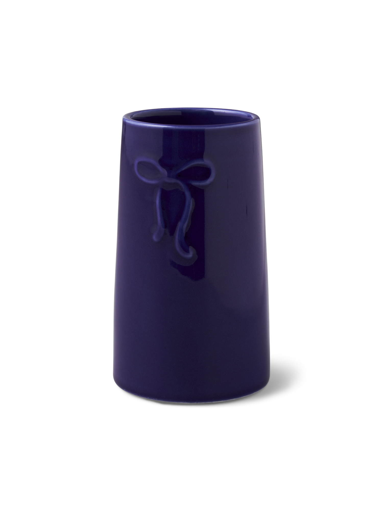 Vase | Porcelæn. 8,2 x 7,2 x 14,2 cm.  | Electric Blue