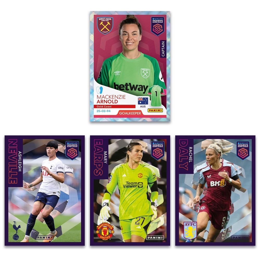 Panini Women's Super League 2023/24 Sticker-Kollektion Multiset