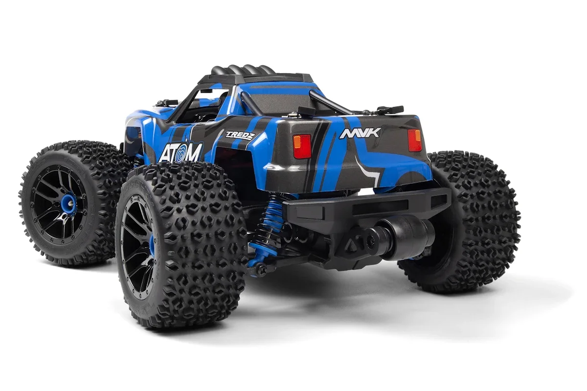 Maverick - Fjernstyret Bil Atom AT1 1/18 4WD Elektrisk Truck - Blå