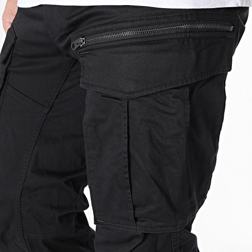 Pantalon Cargo Rovic Zip 3D Tapered D02190-5126 Noir