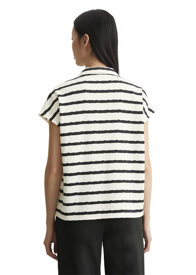 Marc O’Polo Polo shirt, short sleeve, collar, s Multi/ black