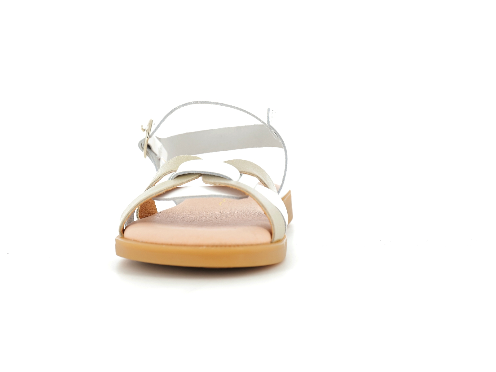Xapi-7031 Cuir Blanc-Or