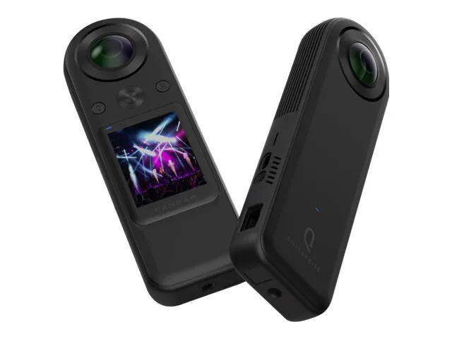 Kandao QooCam 8K Enterprise - 360° action-kamera - 8K / 30 fps - 20.0 MP - flash 64 GB - Wireless LAN - sort