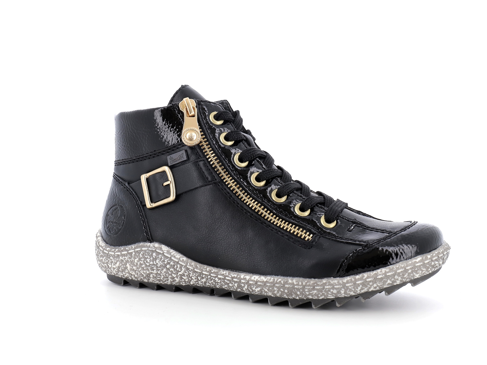 Rieker-L7503 Synthétique Noir