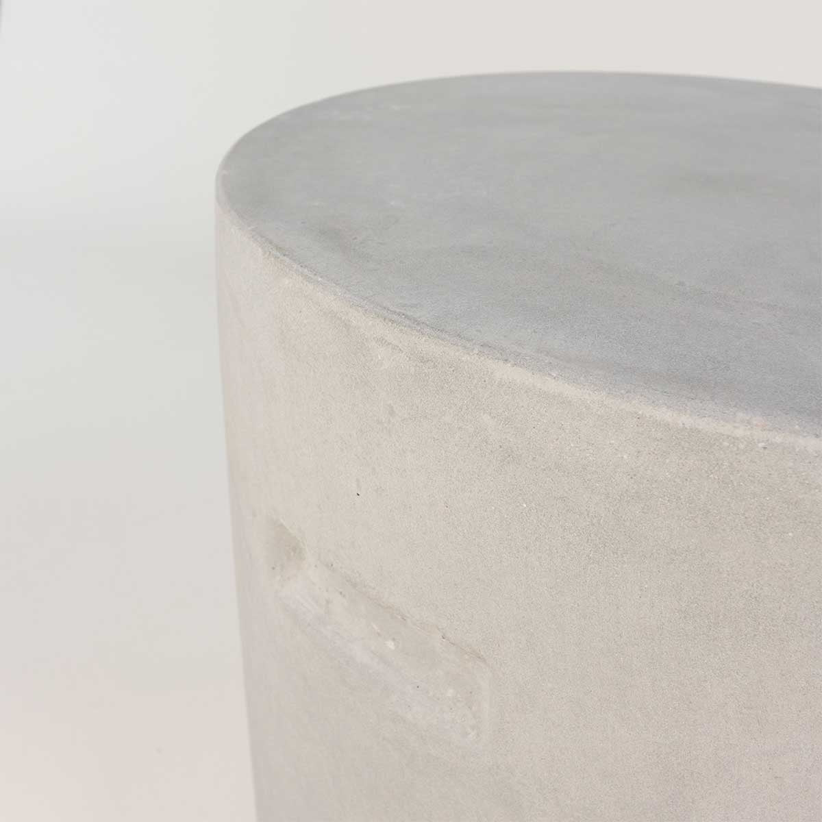 Lisomme Storm Rond Betonlook Krukje Ã37 x 40 cm - Grijs
