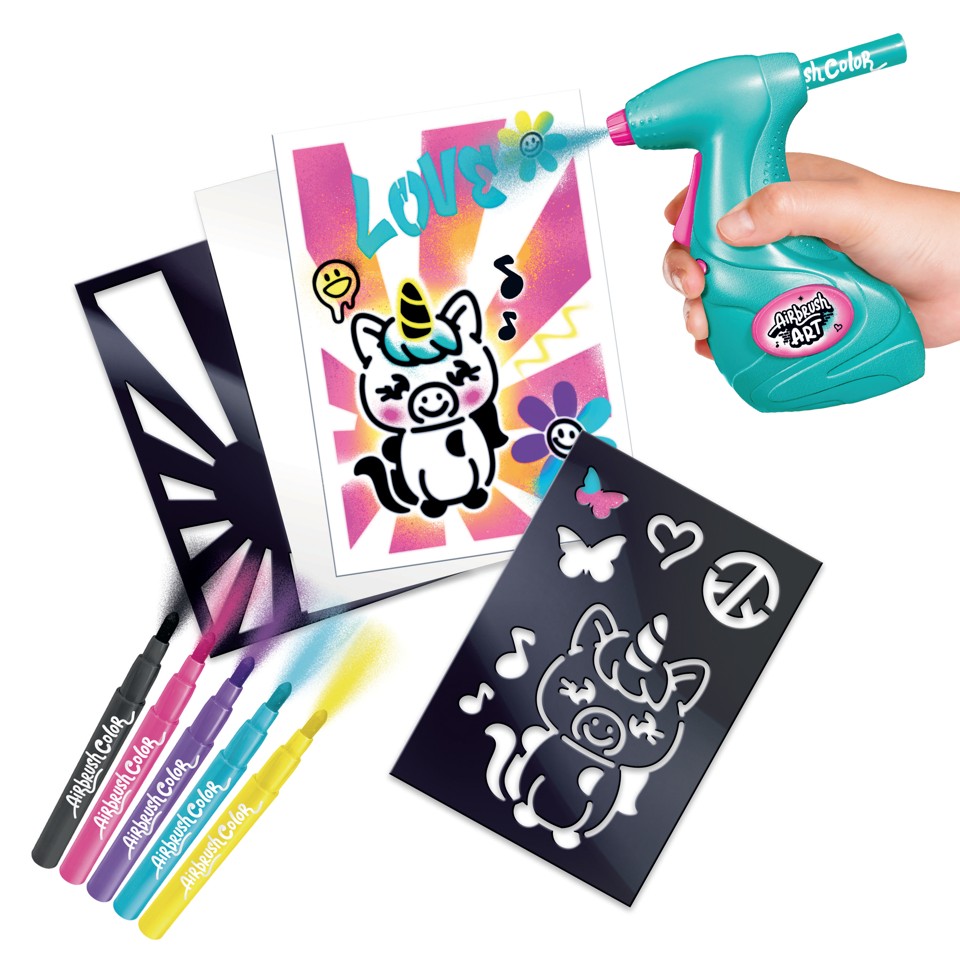 Airbrush Art - Mini Plakat Kit
