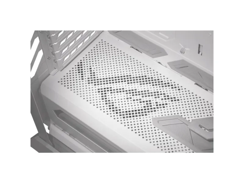 ASUS ROG Hyperion GR701 - FT gaming - udvidet ATX - sidepanel med vindue (hærdet glas) - ingen strømforsyning - hvid - USB/Lyd
