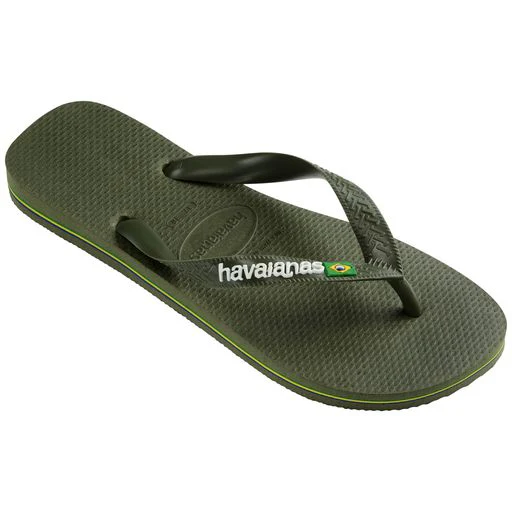 Havaianas  Brasil klip klapper - Moss/Moss