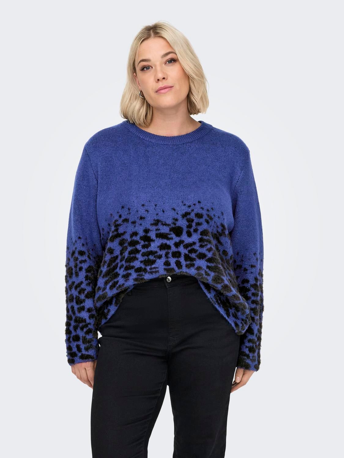 CARANNI Strickpullover Sodalite Blue