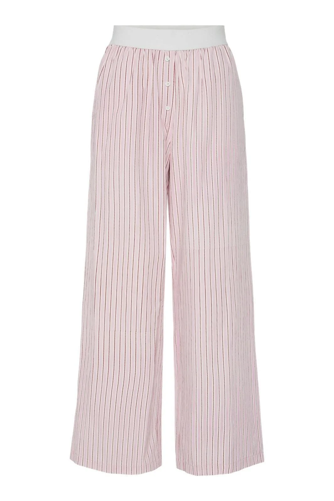 Pieces Pcharper Pants 4715179 pirouette red and white