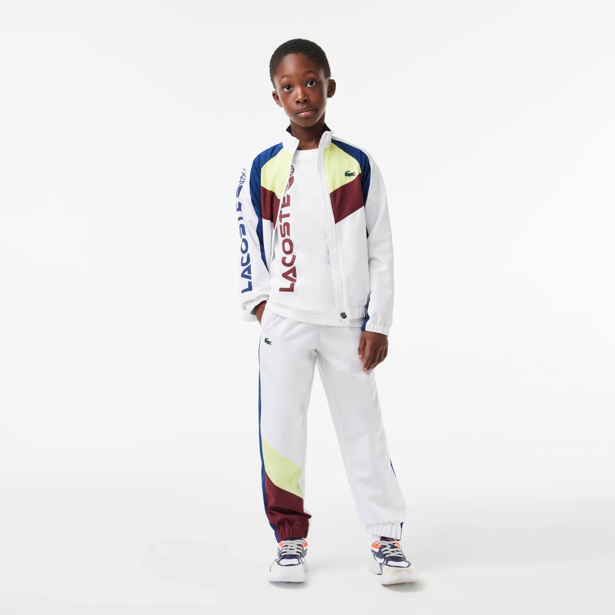 T-shirt Lacoste Tennis en jersey de coton T-Shirts & Chemises - Blanc - Lacoste - Garçon