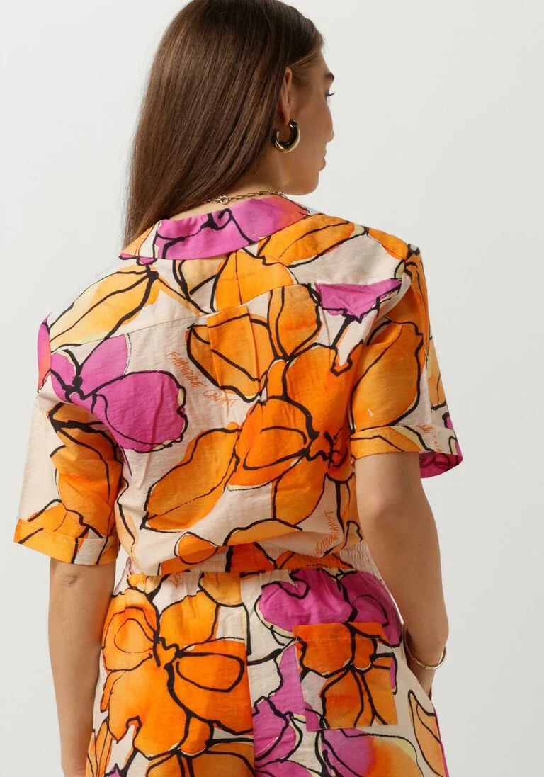 FABIENNE CHAPOT gele fabienne chapot blouse brock blouse