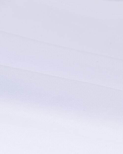t-shirt homme slim fit col en v - extra long blanc