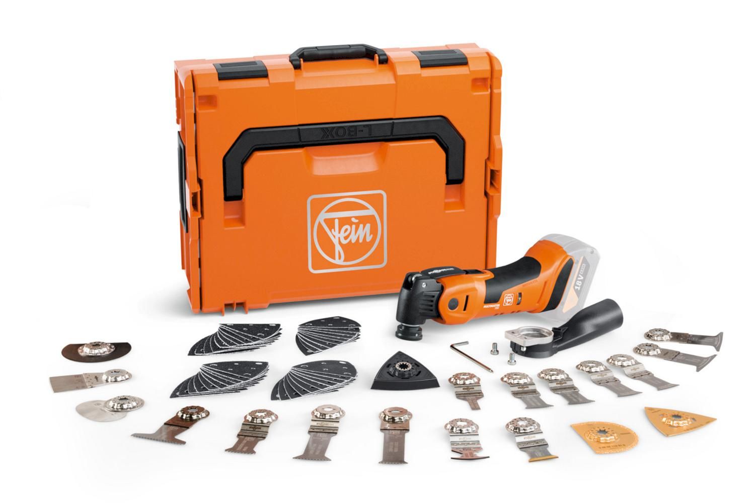 Fein Multimaster AMM 700 MAX TOP Accu multitool   accessoires 18V AMPShare Basic Body in L-Boxx - 71293663000