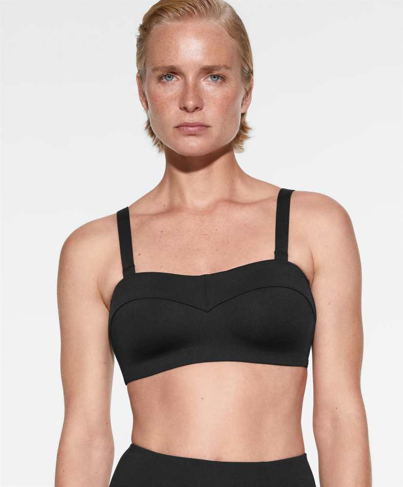 Top de biquíni estilo bandeau