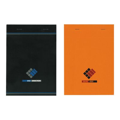 Hamelin - Pack de 5 Blocs notes Direction - A4 - 200 pages - petits carreaux