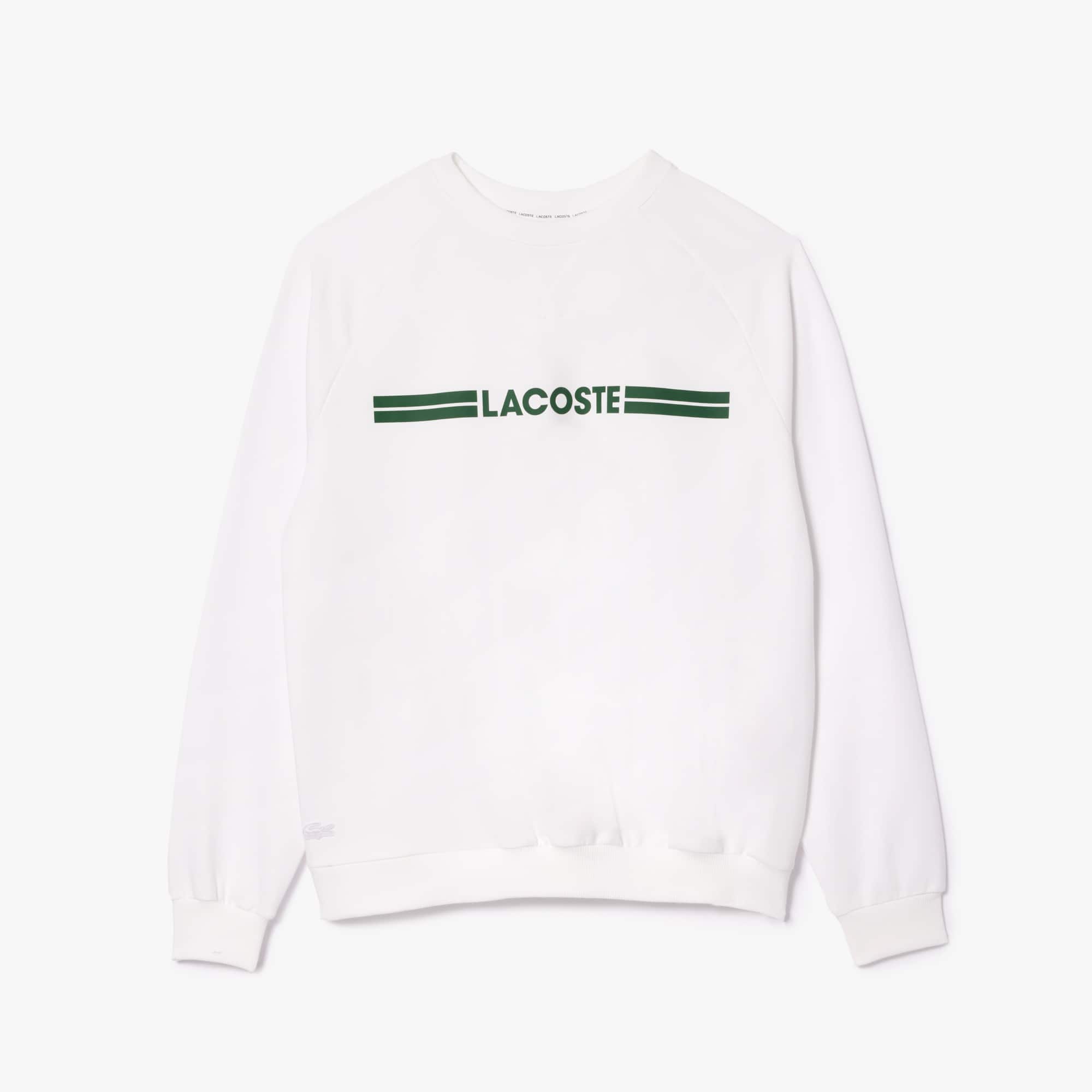 Sweatshirt d'intérieur siglé Lacoste en coton Vêtements d’intérieur & de nuit - Blanc - Lacoste - Femme