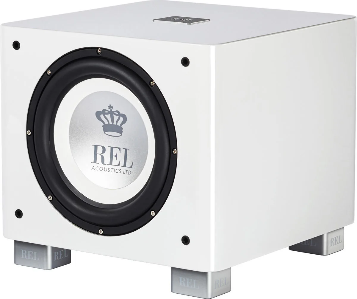 REL Acoustics T/9x Blanc Caissons de basses