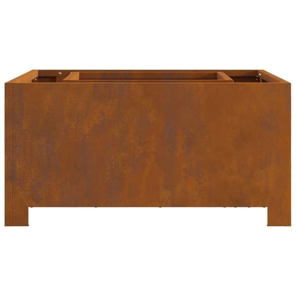 vidaXL Peisfyring Fyrkantet 60x60x30 cm Værbestandig Stål
