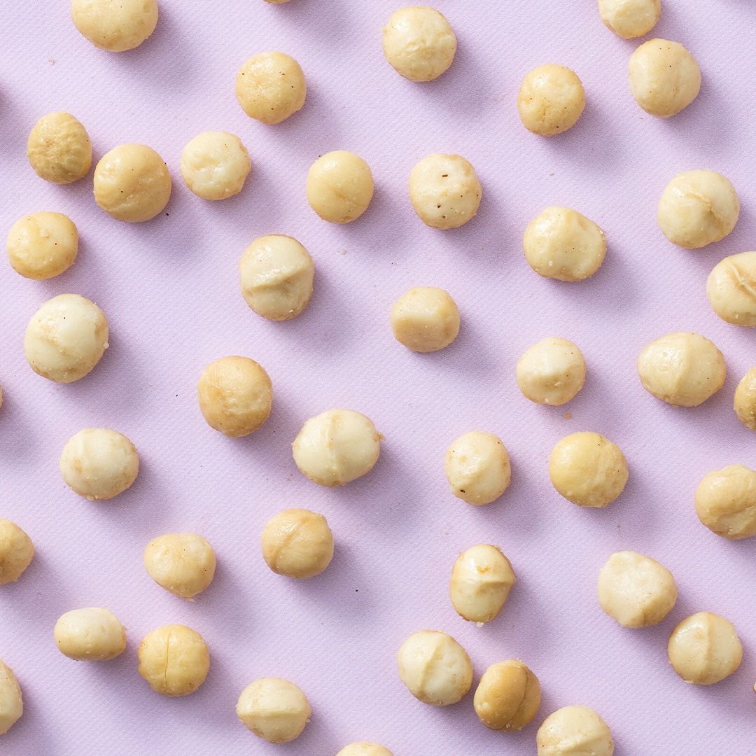 Macadamia noten gebrand ongezouten (bio)