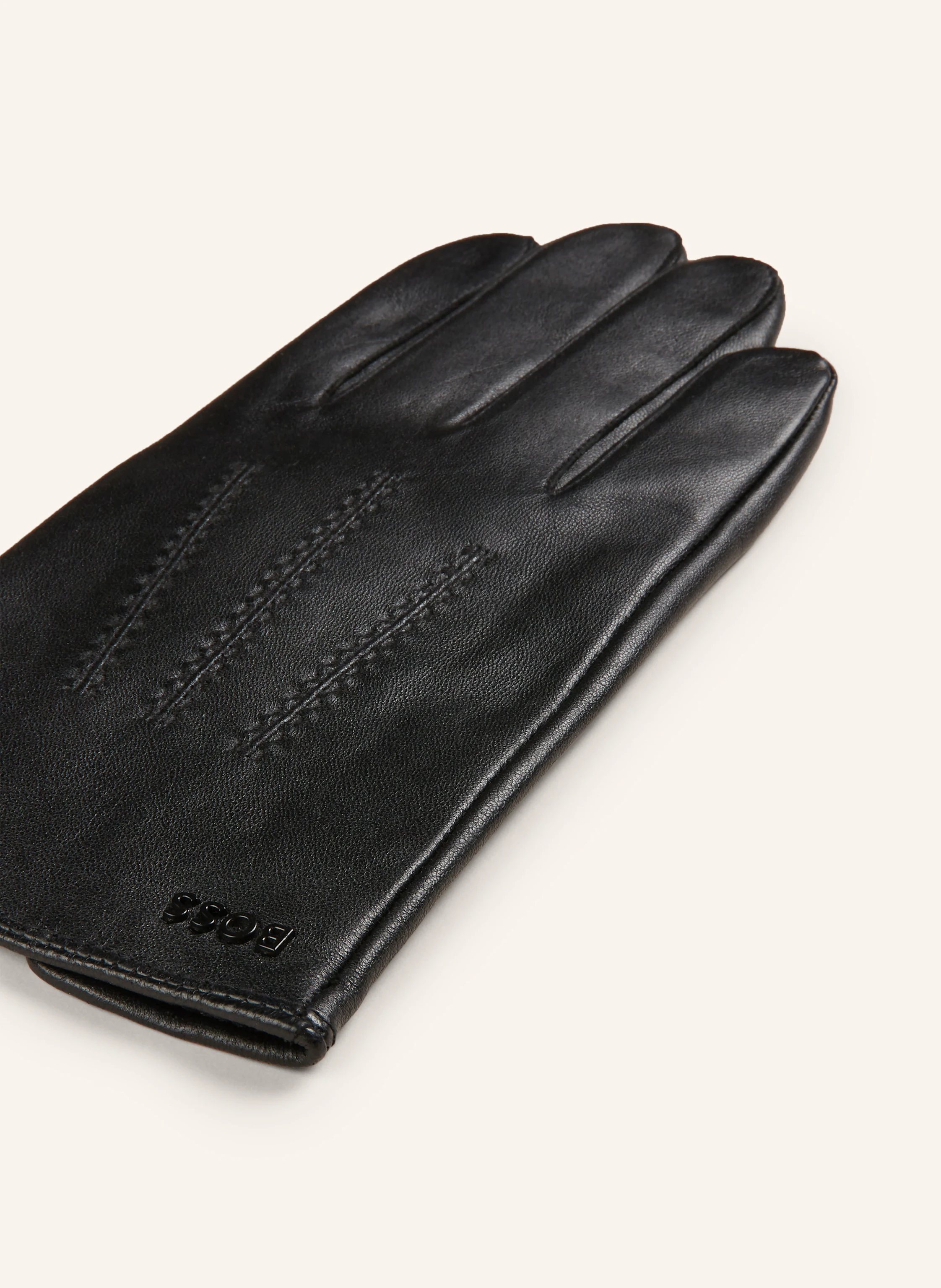 BOSS Lederhandschuhe HAINZ mit Touchscreen-Funktion