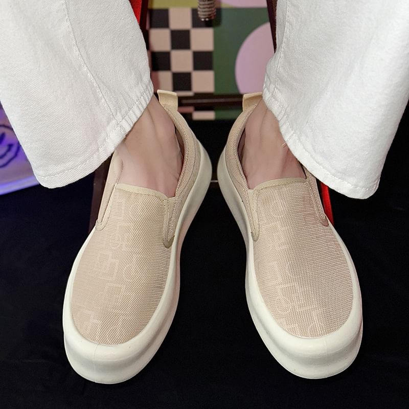 Tanzanite - Platform Slip-Ons