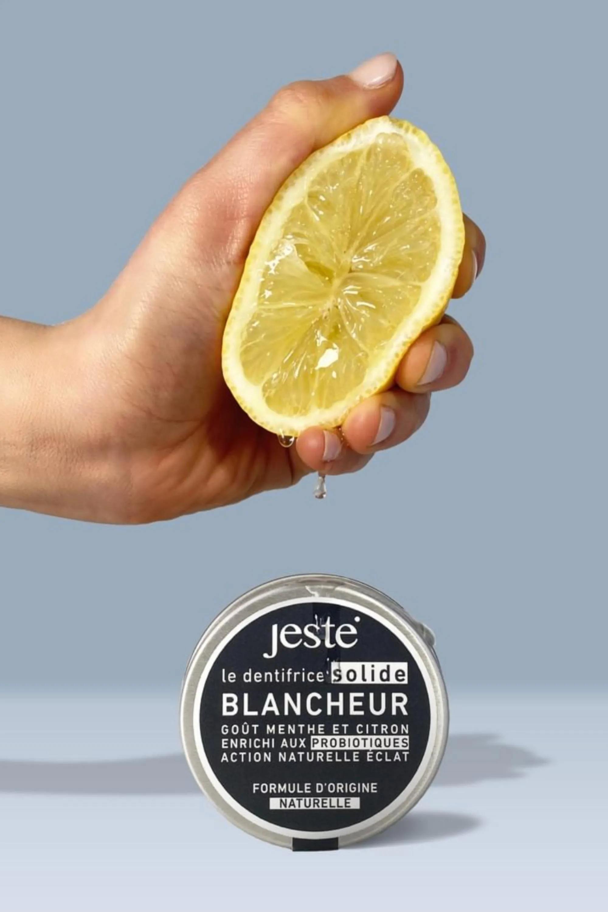 Jeste Dentifrice solide blancheur rechargeable-20 g