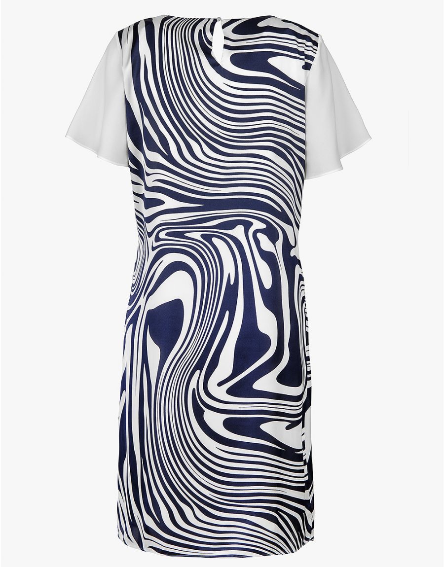 Robe doublée chic droite